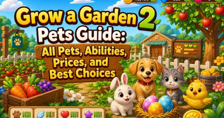 Grow a Garden 2 Pets Guide