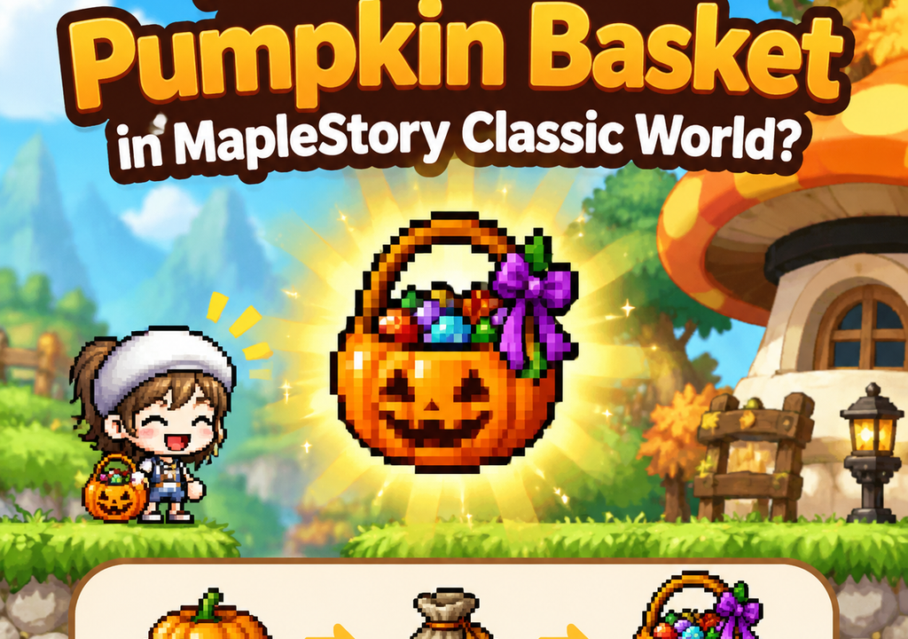 MapleStory Classic World Pumpkin Basket Hidden Quest: All Locations Explained